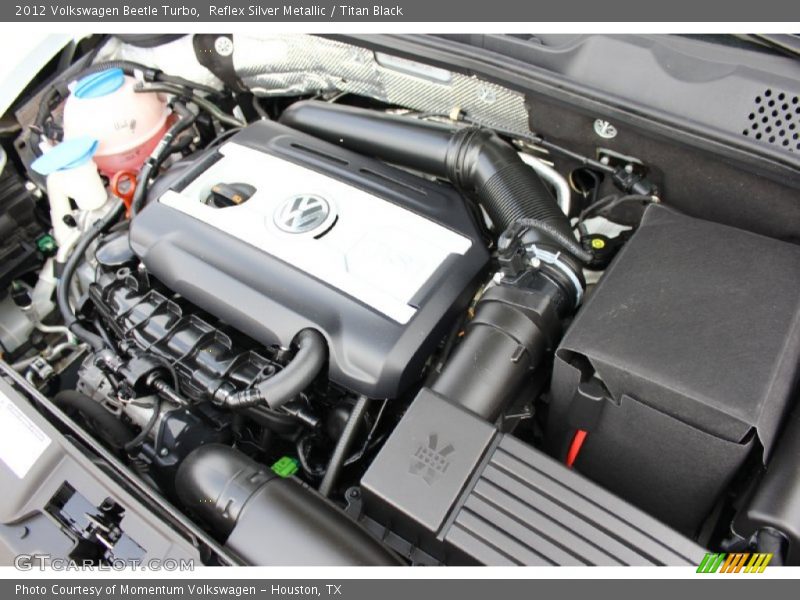 Reflex Silver Metallic / Titan Black 2012 Volkswagen Beetle Turbo