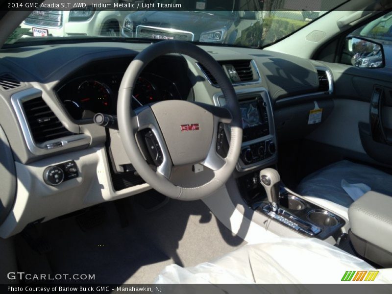 Iridium Metallic / Light Titanium 2014 GMC Acadia SLT AWD