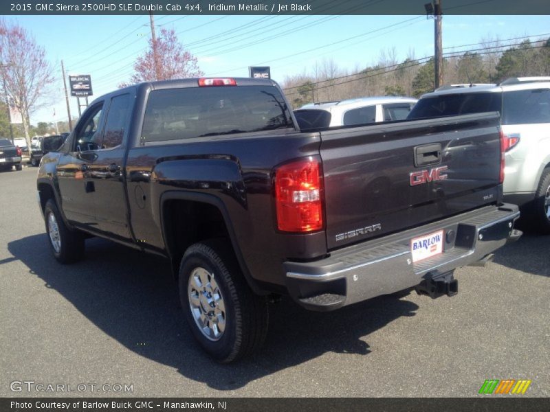 Iridium Metallic / Jet Black 2015 GMC Sierra 2500HD SLE Double Cab 4x4