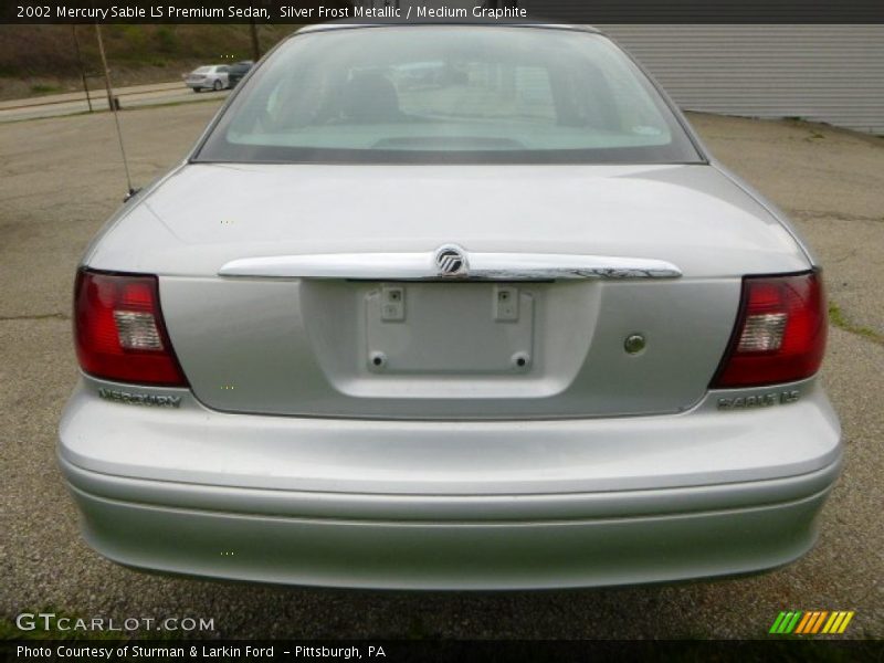 Silver Frost Metallic / Medium Graphite 2002 Mercury Sable LS Premium Sedan