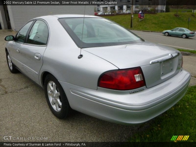 Silver Frost Metallic / Medium Graphite 2002 Mercury Sable LS Premium Sedan