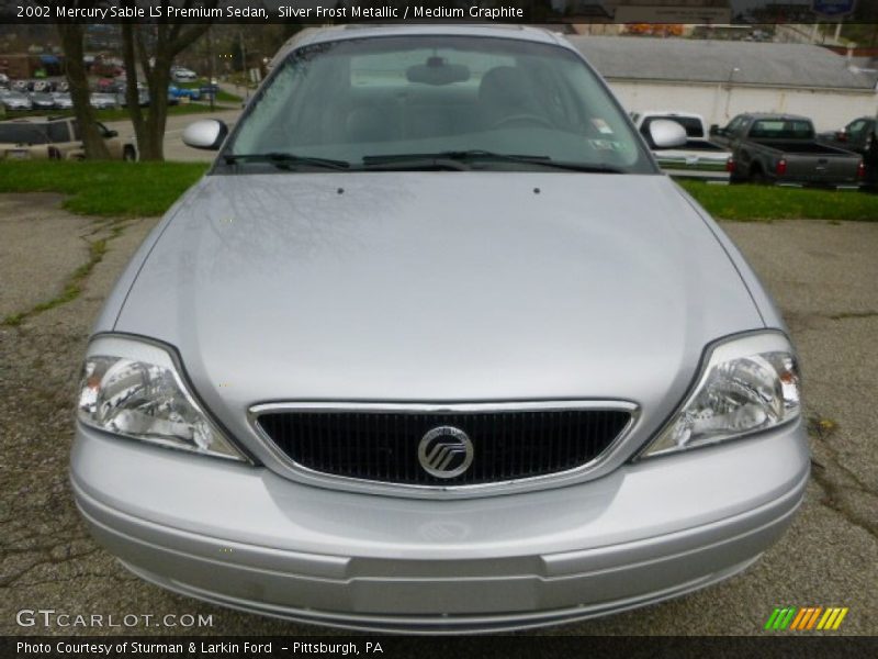 Silver Frost Metallic / Medium Graphite 2002 Mercury Sable LS Premium Sedan