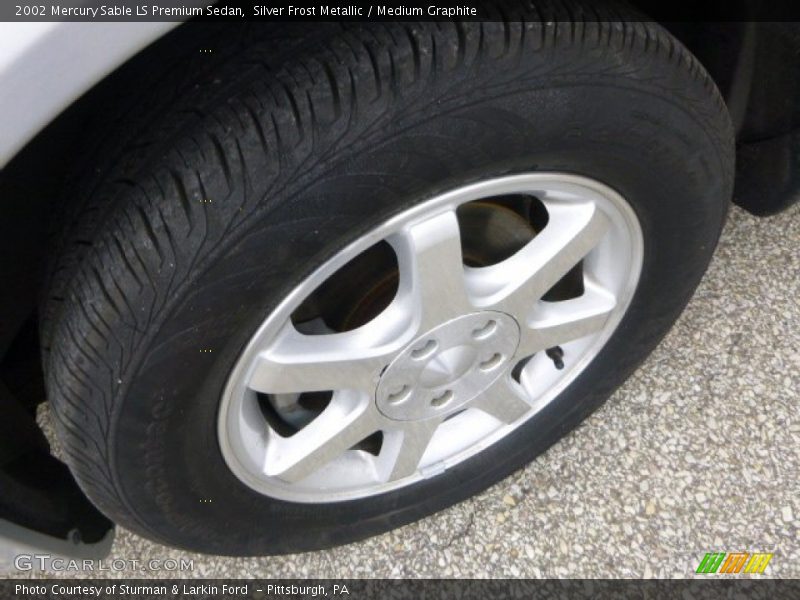 Silver Frost Metallic / Medium Graphite 2002 Mercury Sable LS Premium Sedan