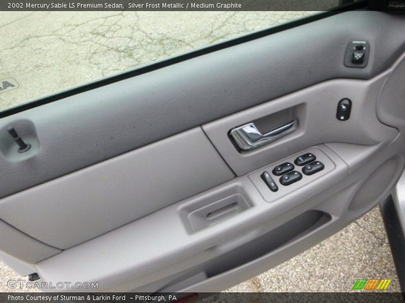 Silver Frost Metallic / Medium Graphite 2002 Mercury Sable LS Premium Sedan