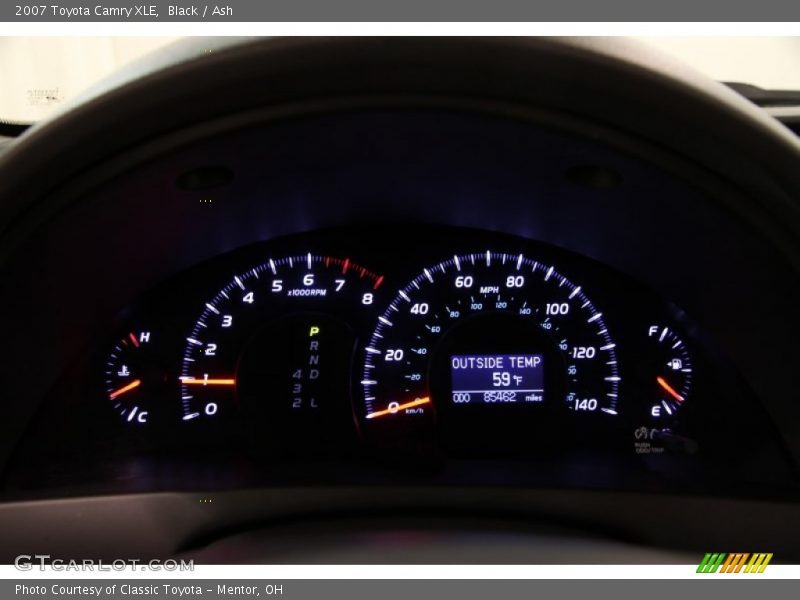 Black / Ash 2007 Toyota Camry XLE