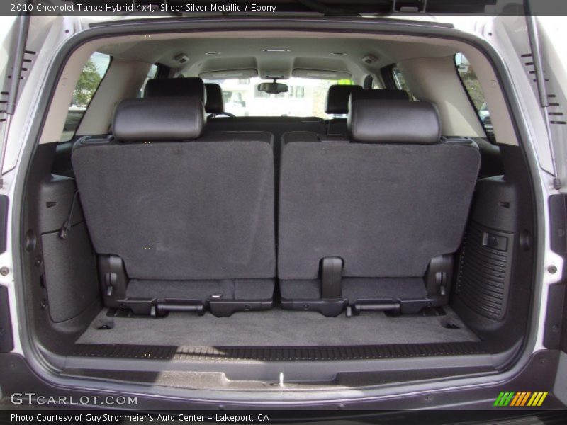  2010 Tahoe Hybrid 4x4 Trunk