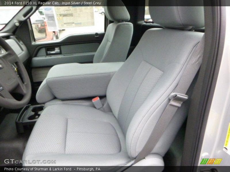 Ingot Silver / Steel Grey 2014 Ford F150 XL Regular Cab