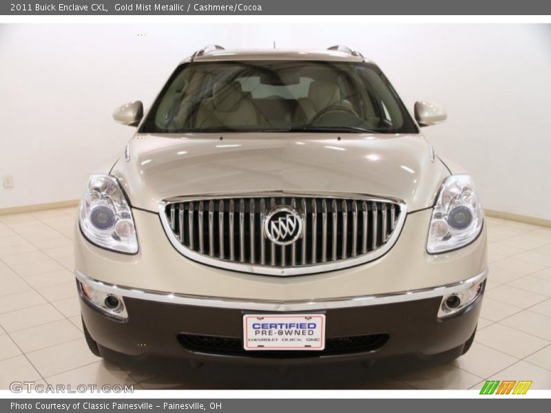 Gold Mist Metallic / Cashmere/Cocoa 2011 Buick Enclave CXL