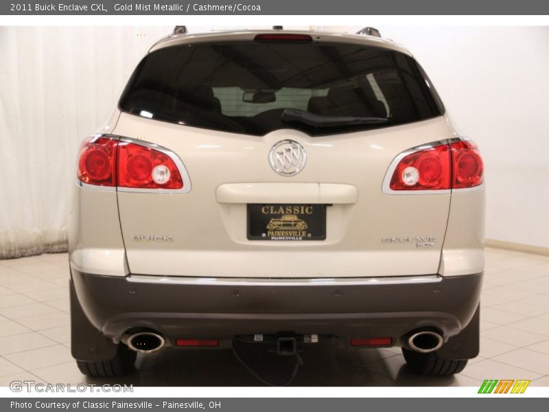 Gold Mist Metallic / Cashmere/Cocoa 2011 Buick Enclave CXL