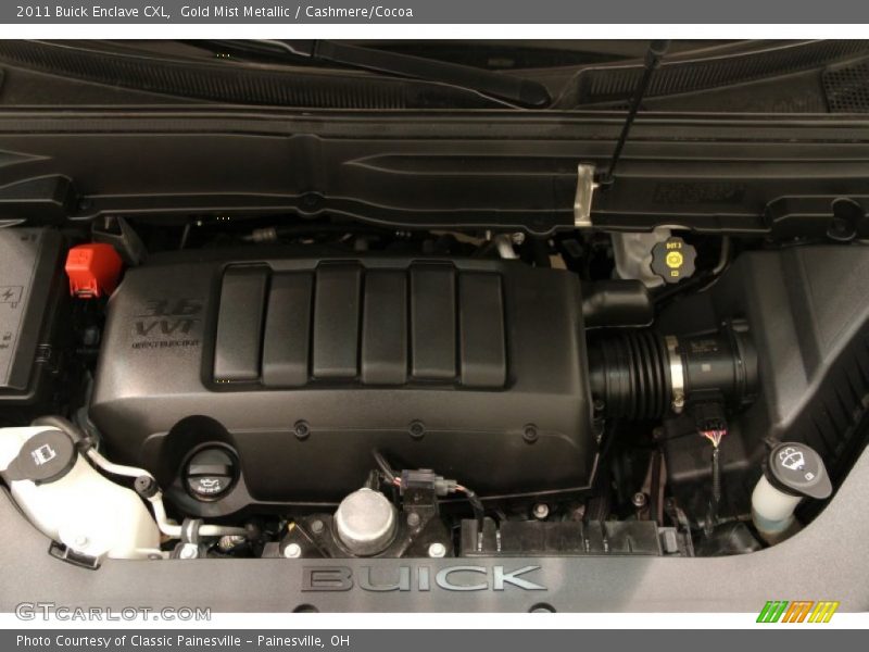 Gold Mist Metallic / Cashmere/Cocoa 2011 Buick Enclave CXL