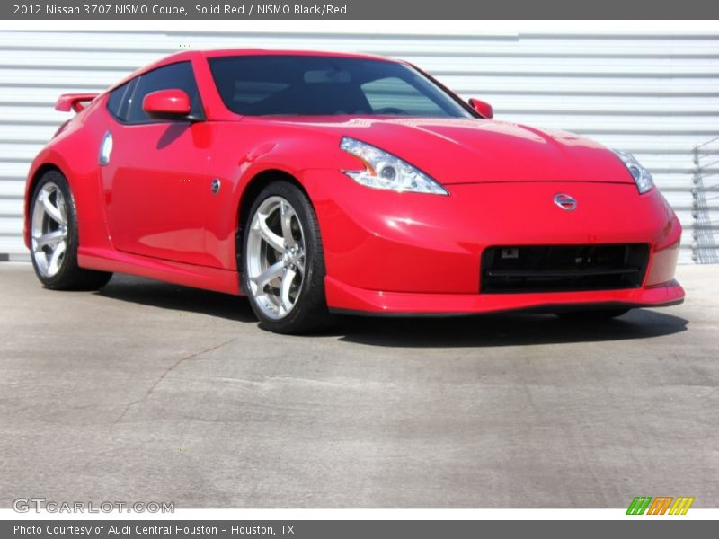 Solid Red / NISMO Black/Red 2012 Nissan 370Z NISMO Coupe