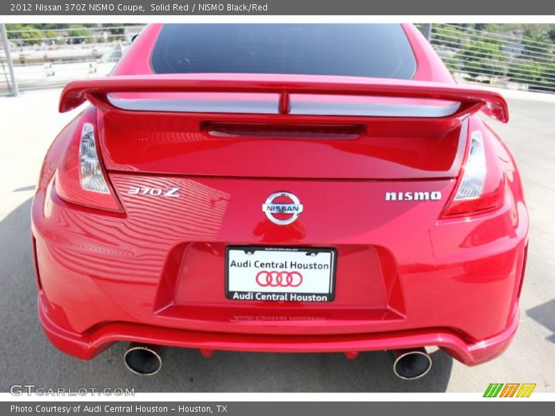 Solid Red / NISMO Black/Red 2012 Nissan 370Z NISMO Coupe