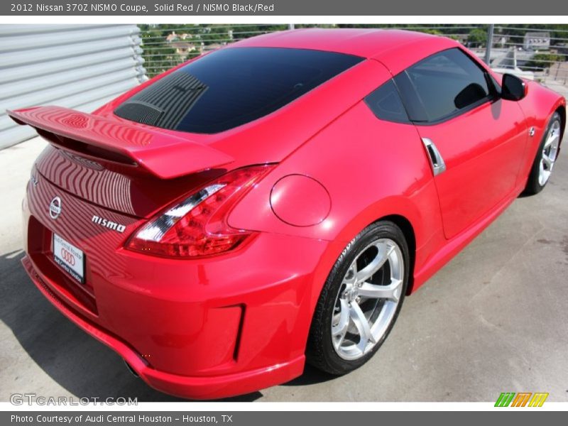 Solid Red / NISMO Black/Red 2012 Nissan 370Z NISMO Coupe