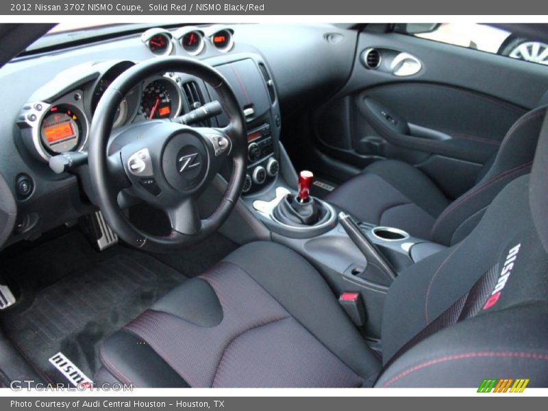 Solid Red / NISMO Black/Red 2012 Nissan 370Z NISMO Coupe