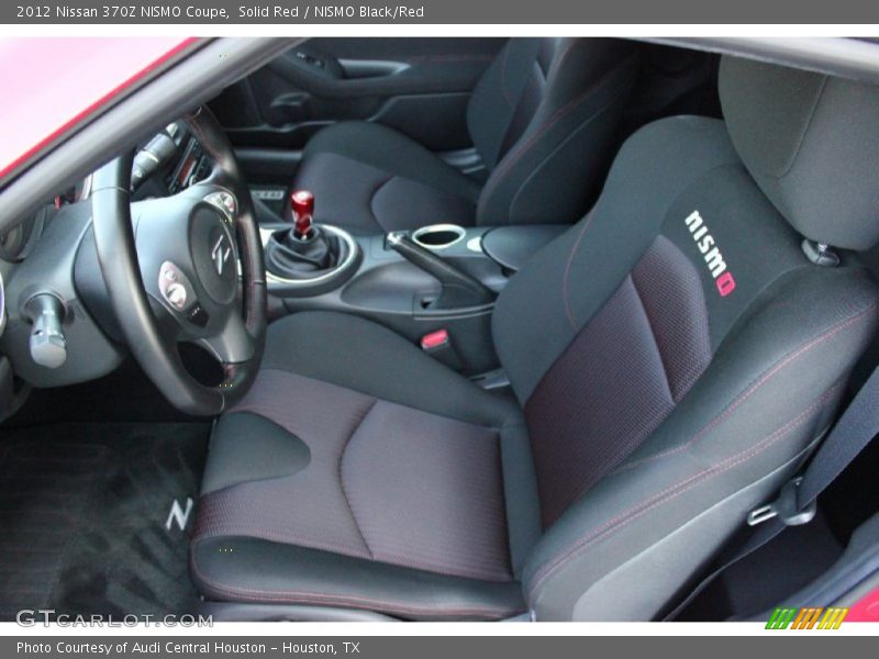 Solid Red / NISMO Black/Red 2012 Nissan 370Z NISMO Coupe