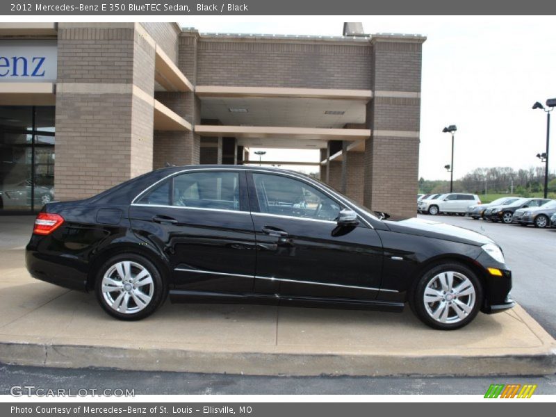 Black / Black 2012 Mercedes-Benz E 350 BlueTEC Sedan