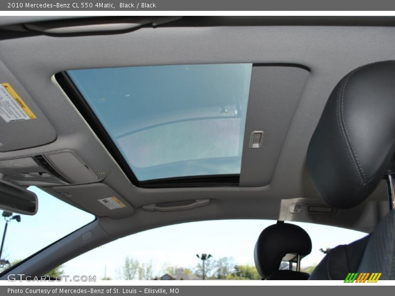 Black / Black 2010 Mercedes-Benz CL 550 4Matic