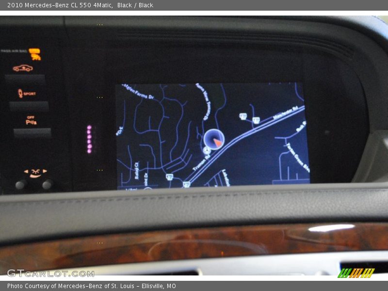 Black / Black 2010 Mercedes-Benz CL 550 4Matic