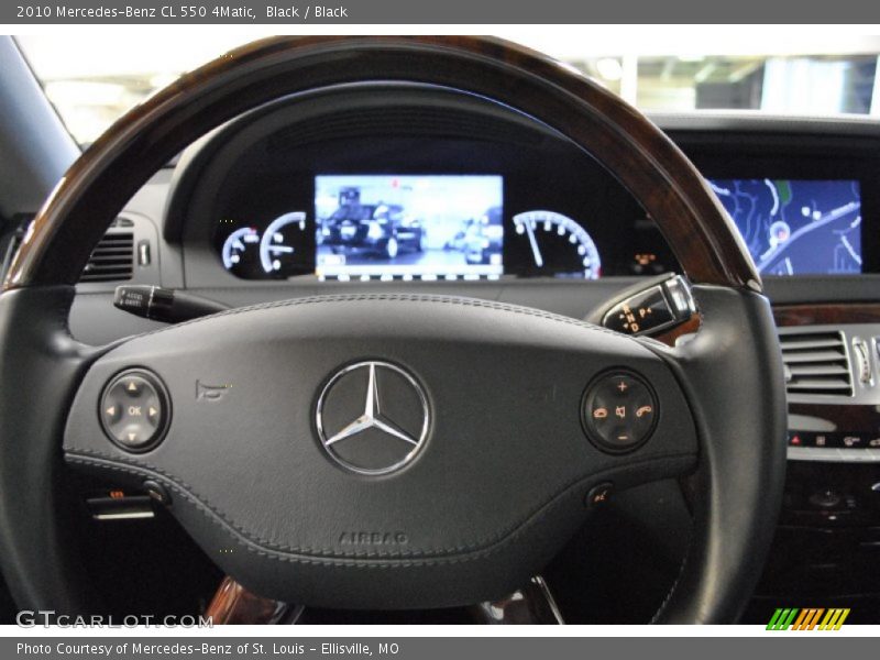 Black / Black 2010 Mercedes-Benz CL 550 4Matic