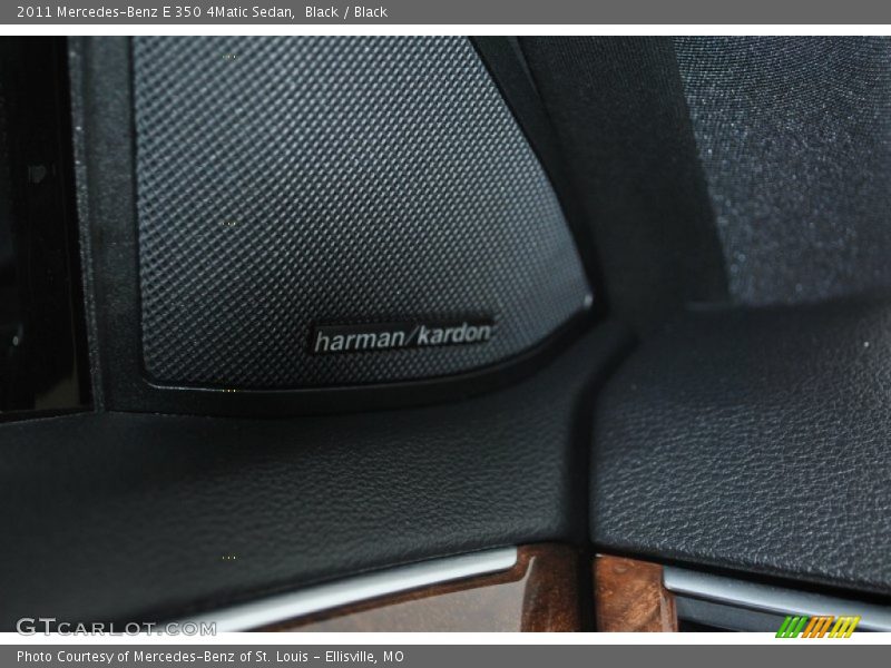 Black / Black 2011 Mercedes-Benz E 350 4Matic Sedan