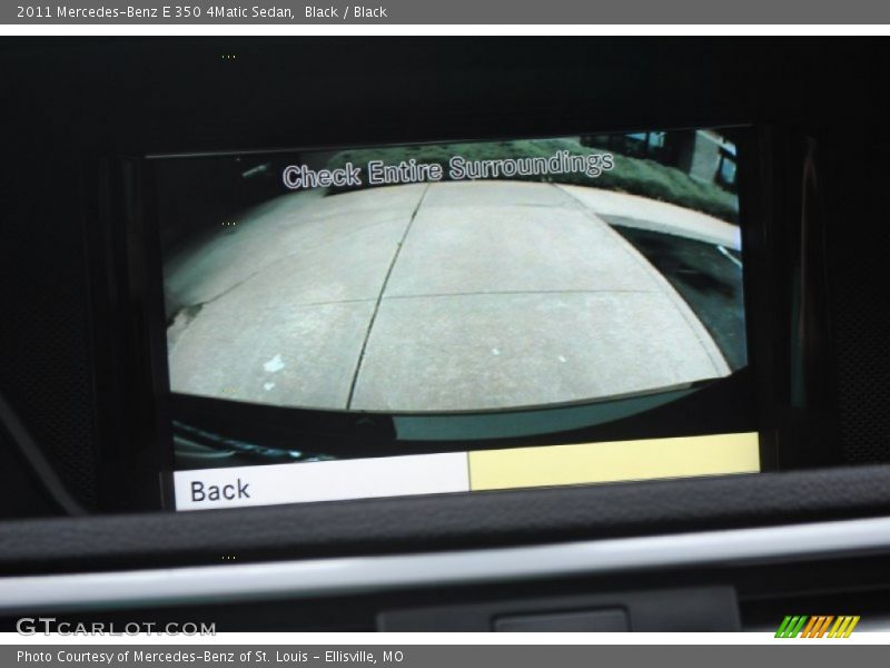 Black / Black 2011 Mercedes-Benz E 350 4Matic Sedan