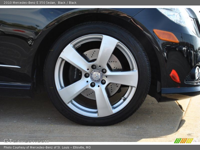 Black / Black 2010 Mercedes-Benz E 350 Sedan