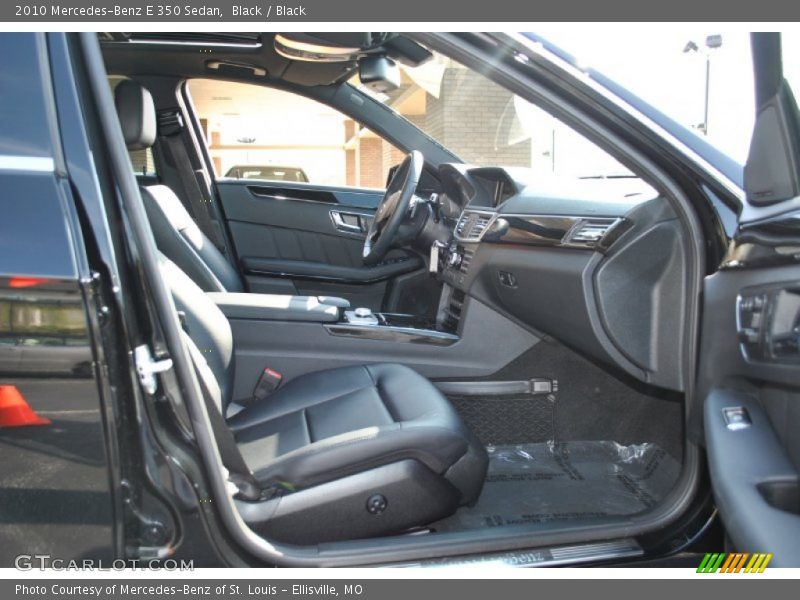 Black / Black 2010 Mercedes-Benz E 350 Sedan