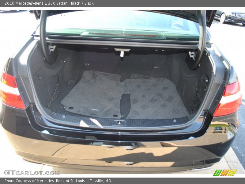 Black / Black 2010 Mercedes-Benz E 350 Sedan
