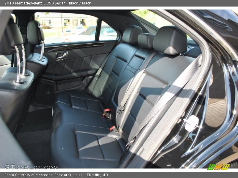 Black / Black 2010 Mercedes-Benz E 350 Sedan