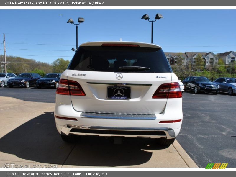 Polar White / Black 2014 Mercedes-Benz ML 350 4Matic