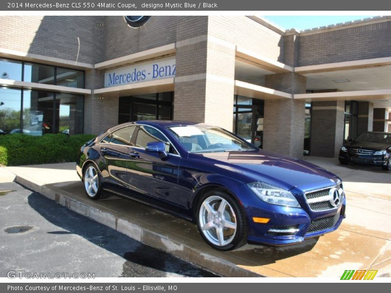 Front 3/4 View of 2014 CLS 550 4Matic Coupe
