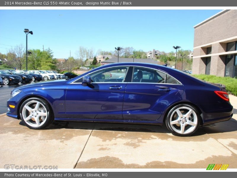  2014 CLS 550 4Matic Coupe designo Mystic Blue