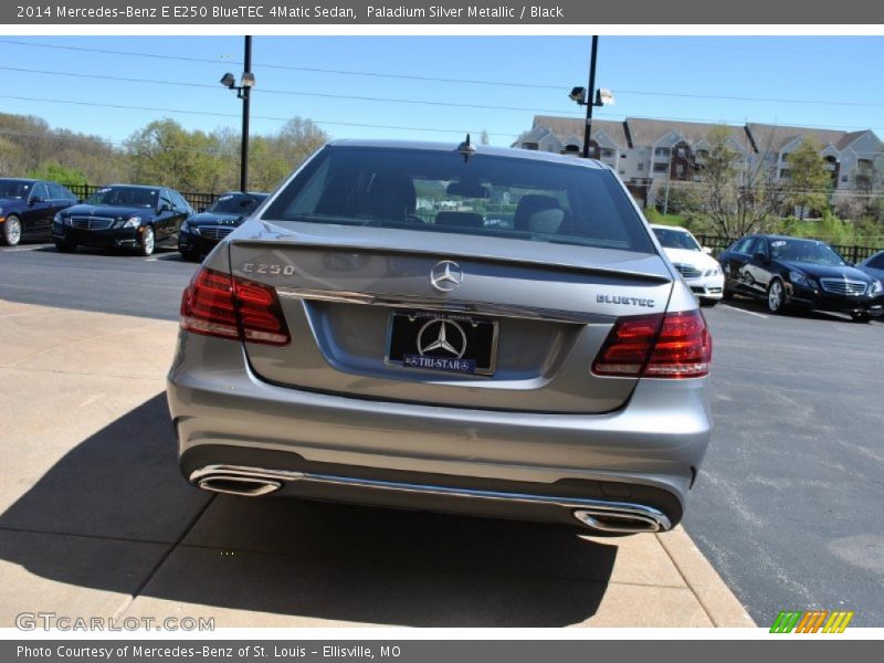 Paladium Silver Metallic / Black 2014 Mercedes-Benz E E250 BlueTEC 4Matic Sedan