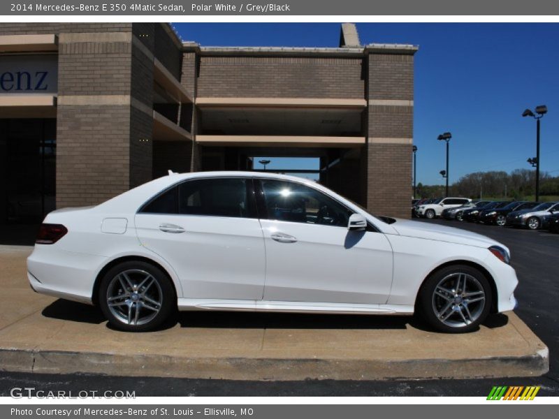 Polar White / Grey/Black 2014 Mercedes-Benz E 350 4Matic Sedan