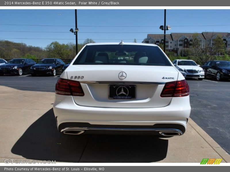 Polar White / Grey/Black 2014 Mercedes-Benz E 350 4Matic Sedan