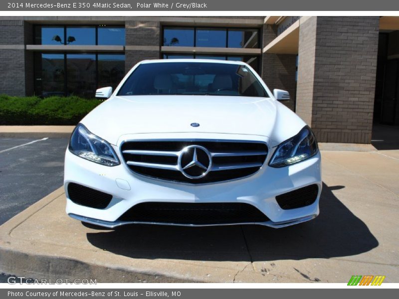 Polar White / Grey/Black 2014 Mercedes-Benz E 350 4Matic Sedan