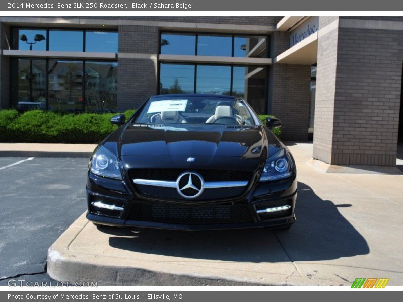 Black / Sahara Beige 2014 Mercedes-Benz SLK 250 Roadster