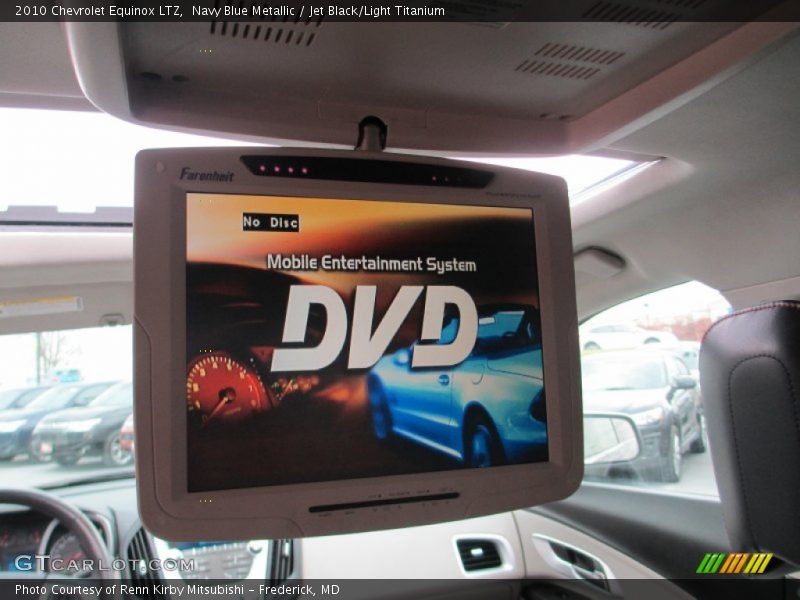 Navy Blue Metallic / Jet Black/Light Titanium 2010 Chevrolet Equinox LTZ