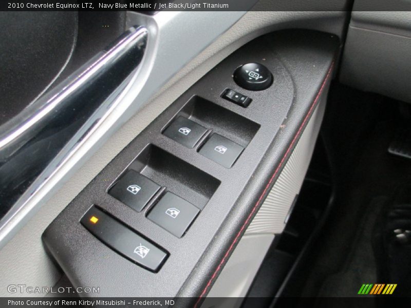 Navy Blue Metallic / Jet Black/Light Titanium 2010 Chevrolet Equinox LTZ