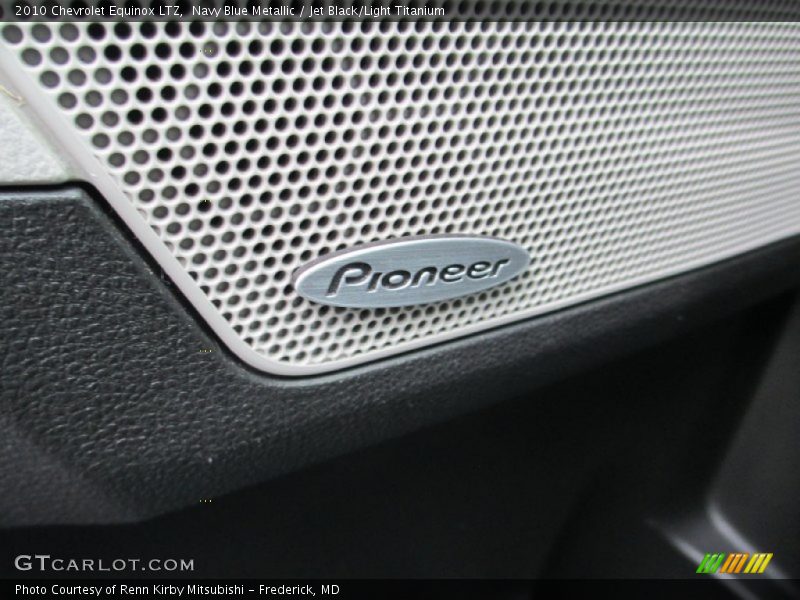 Navy Blue Metallic / Jet Black/Light Titanium 2010 Chevrolet Equinox LTZ