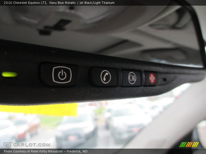 Navy Blue Metallic / Jet Black/Light Titanium 2010 Chevrolet Equinox LTZ