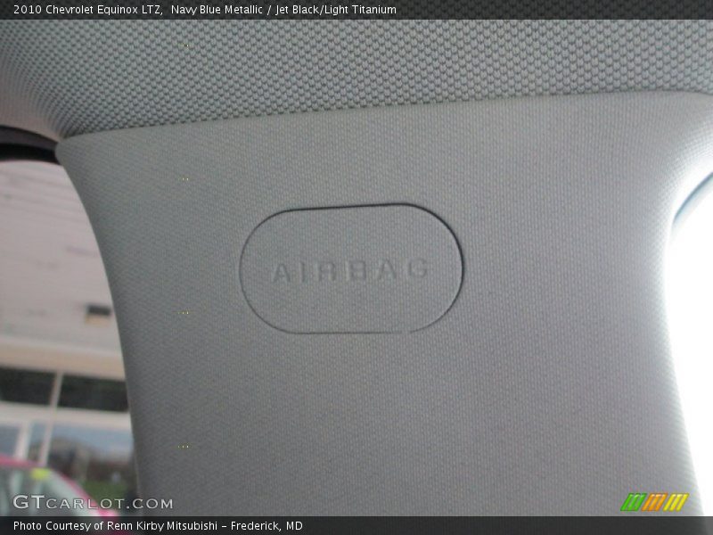Navy Blue Metallic / Jet Black/Light Titanium 2010 Chevrolet Equinox LTZ