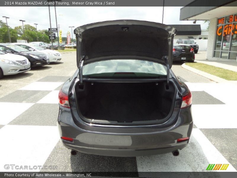 Meteor Gray Mica / Sand 2014 Mazda MAZDA6 Grand Touring