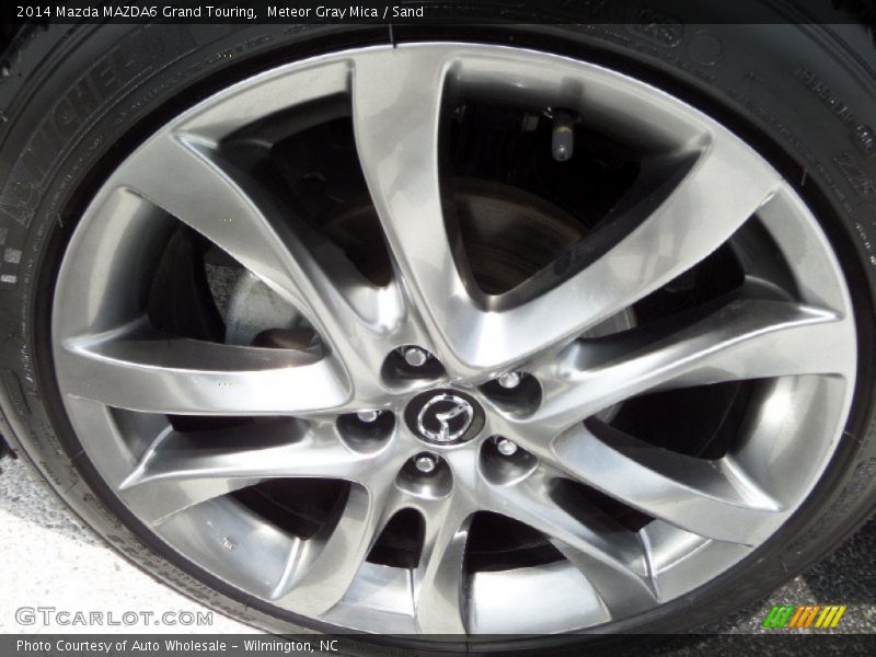 Meteor Gray Mica / Sand 2014 Mazda MAZDA6 Grand Touring