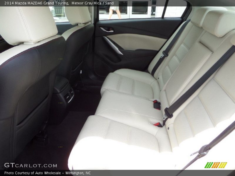 Meteor Gray Mica / Sand 2014 Mazda MAZDA6 Grand Touring