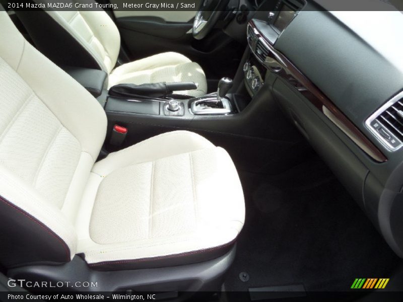 Meteor Gray Mica / Sand 2014 Mazda MAZDA6 Grand Touring