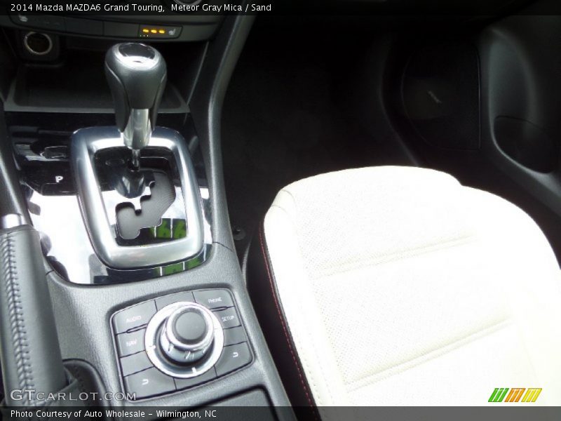 Meteor Gray Mica / Sand 2014 Mazda MAZDA6 Grand Touring