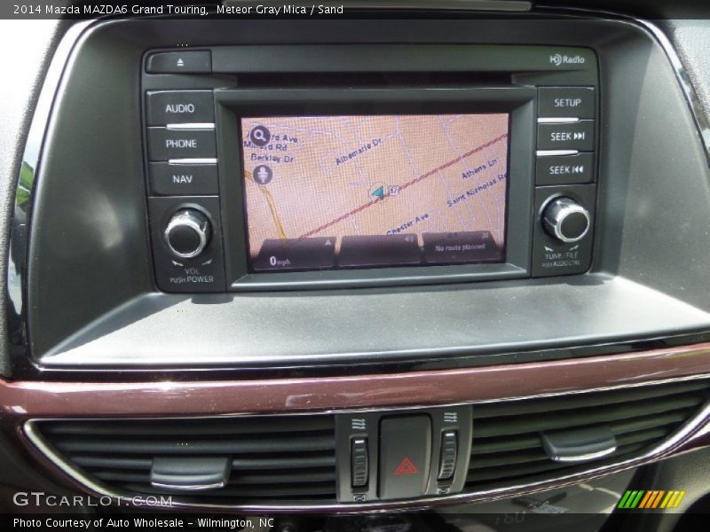 Meteor Gray Mica / Sand 2014 Mazda MAZDA6 Grand Touring
