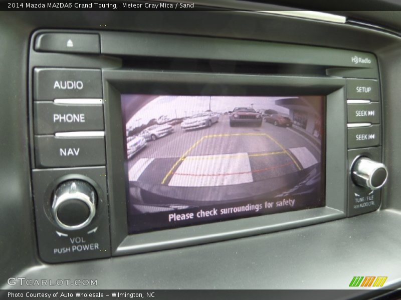 Meteor Gray Mica / Sand 2014 Mazda MAZDA6 Grand Touring