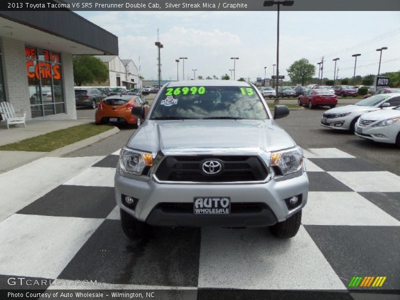 Silver Streak Mica / Graphite 2013 Toyota Tacoma V6 SR5 Prerunner Double Cab